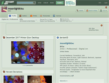 Tablet Screenshot of moonlightkisu.deviantart.com