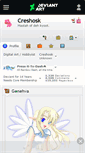 Mobile Screenshot of creshosk.deviantart.com