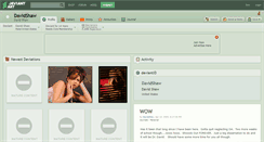 Desktop Screenshot of davidshaw.deviantart.com