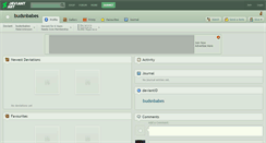 Desktop Screenshot of budsnbabes.deviantart.com