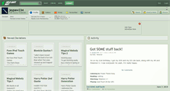 Desktop Screenshot of jaypaw234.deviantart.com