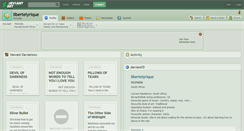 Desktop Screenshot of libertelyrique.deviantart.com