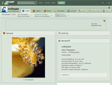 Tablet Screenshot of extirpate.deviantart.com