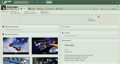 Desktop Screenshot of jimcorrigan.deviantart.com