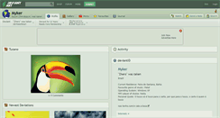 Desktop Screenshot of myker.deviantart.com