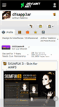 Mobile Screenshot of d1sapp3ar.deviantart.com
