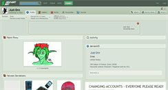Desktop Screenshot of just-dre.deviantart.com
