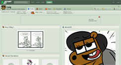 Desktop Screenshot of cedg.deviantart.com