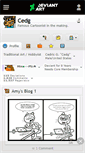 Mobile Screenshot of cedg.deviantart.com
