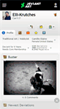 Mobile Screenshot of elli-krutches.deviantart.com