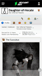 Mobile Screenshot of daughter-of-hecate.deviantart.com