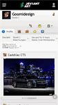 Mobile Screenshot of goomidesign.deviantart.com