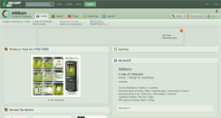 Desktop Screenshot of kittikorn.deviantart.com