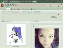 Tablet Screenshot of faeries-r-after-me.deviantart.com