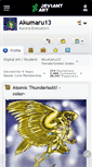 Mobile Screenshot of akumaru13.deviantart.com