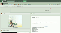 Desktop Screenshot of deejayvee.deviantart.com