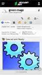 Mobile Screenshot of green-mage.deviantart.com