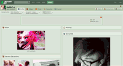 Desktop Screenshot of marko-o.deviantart.com