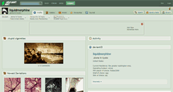 Desktop Screenshot of liquidmorphine.deviantart.com