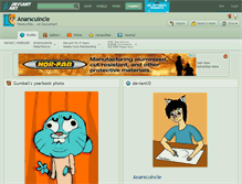 Tablet Screenshot of anarscuincle.deviantart.com