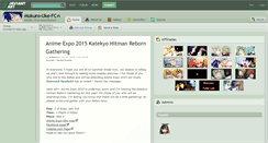 Desktop Screenshot of mukuro-uke-fc.deviantart.com