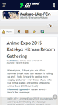 Mobile Screenshot of mukuro-uke-fc.deviantart.com