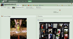 Desktop Screenshot of hopelessdevotion-cp.deviantart.com