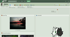 Desktop Screenshot of kopious.deviantart.com