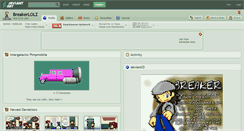 Desktop Screenshot of breakerlolz.deviantart.com