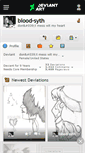 Mobile Screenshot of blood-syth.deviantart.com