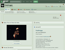 Tablet Screenshot of fatalimages.deviantart.com