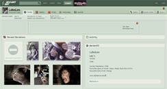 Desktop Screenshot of loboleo.deviantart.com