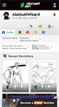 Mobile Screenshot of akatsukiwizard.deviantart.com