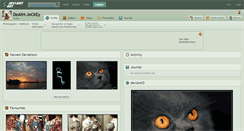 Desktop Screenshot of death-jockey.deviantart.com