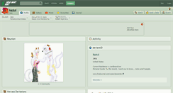 Desktop Screenshot of kazui.deviantart.com