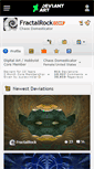 Mobile Screenshot of fractalrock.deviantart.com