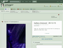 Tablet Screenshot of northangel27.deviantart.com