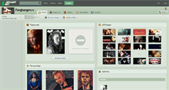 Desktop Screenshot of fangbangers.deviantart.com