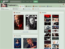 Tablet Screenshot of fangbangers.deviantart.com