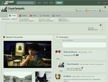 Tablet Screenshot of cloud-fantastic.deviantart.com
