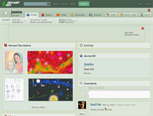 Tablet Screenshot of joselos.deviantart.com