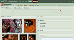 Desktop Screenshot of lookandream.deviantart.com
