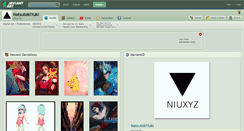 Desktop Screenshot of natsutokiyuki.deviantart.com