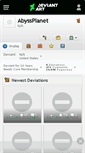 Mobile Screenshot of abyssplanet.deviantart.com