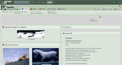 Desktop Screenshot of parasito.deviantart.com