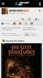 Mobile Screenshot of alsobroken.deviantart.com