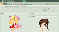 Desktop Screenshot of mittenzz.deviantart.com