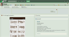 Desktop Screenshot of ferser.deviantart.com