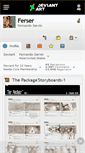 Mobile Screenshot of ferser.deviantart.com