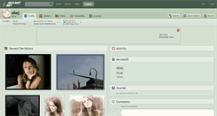 Desktop Screenshot of ebej.deviantart.com